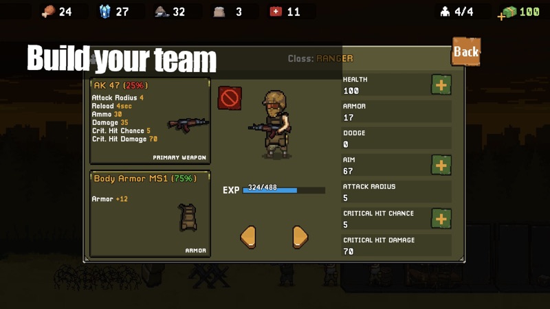 Forest Survival - Zombie War screenshot 2