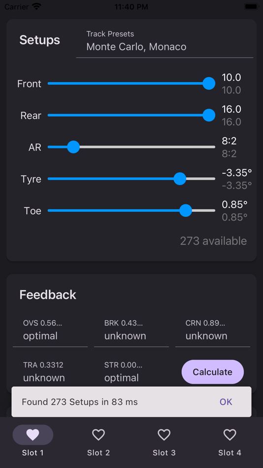 #2. F1M Setup Calculator (iOS) 由: Kosmoneko OÜ