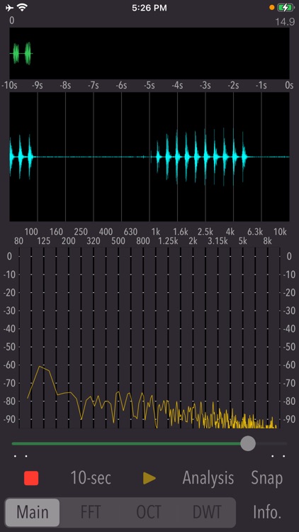 Wavelet Voice Sonogram screenshot-5