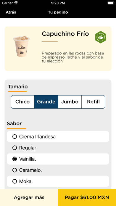 Círculo andatti Screenshot