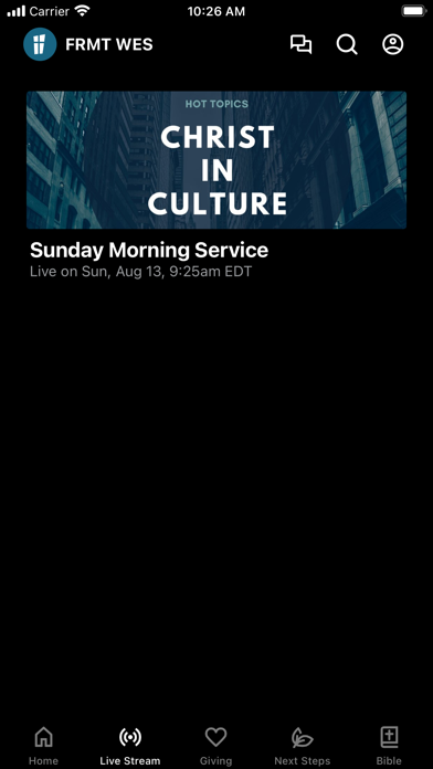 Fairmount Wesleyan Church Screenshot