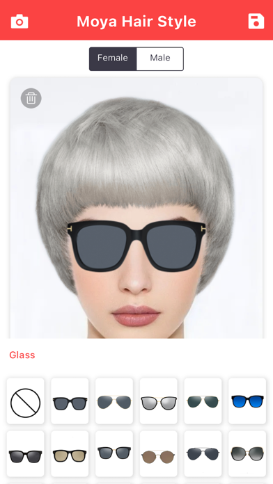 Hairstyle Try On - Hair Cut Screenshot