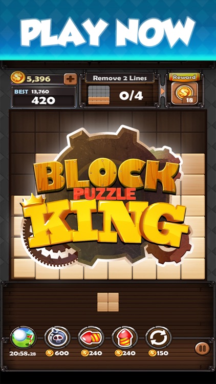 Block Puzzle King!