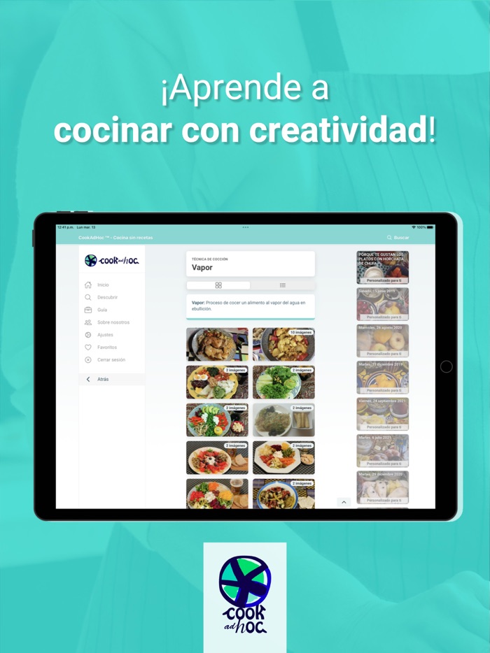 CookAdHoc Cocina sin recetas