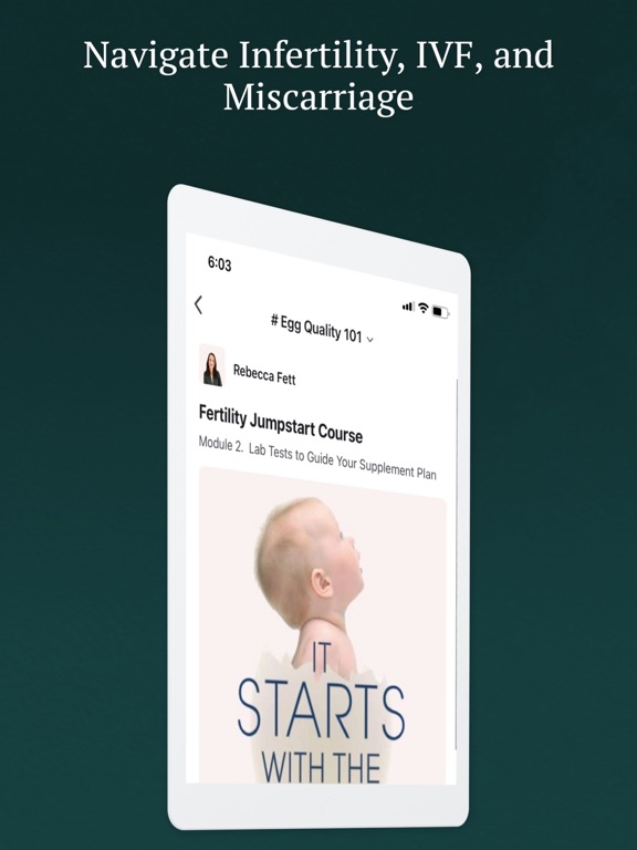 It Starts with the Egg iPad screenshot 1 - Social Networking app