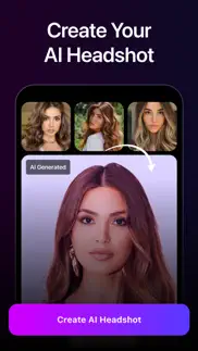ai professional headshot iphone screenshot 2