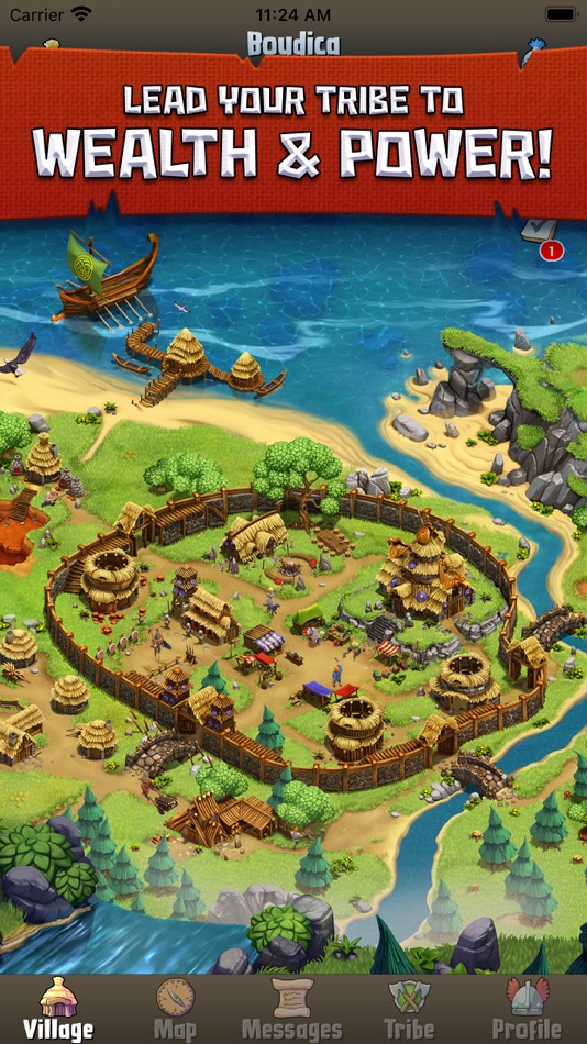 #2. Celtic Tribes - Strategy MMO (iOS) 由: XYRALITY GmbH