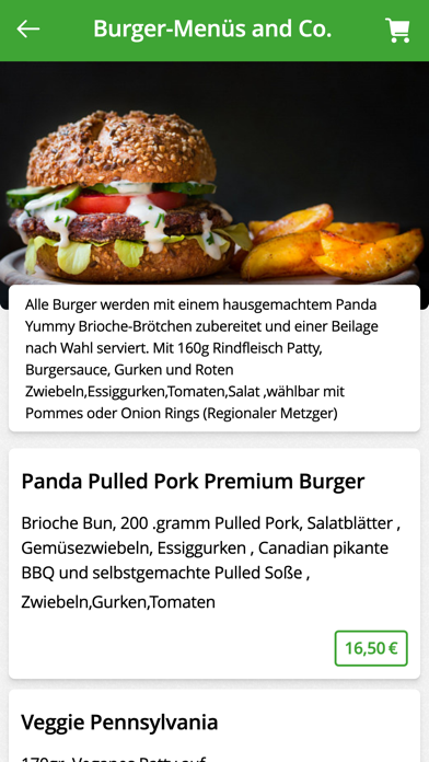 Panda Yummy Kirchheim u. Teck Screenshot