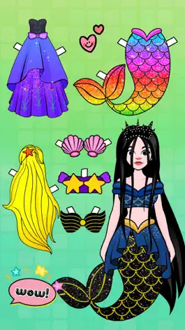 Game screenshot Paper Princess - Doll DIY Fun apk