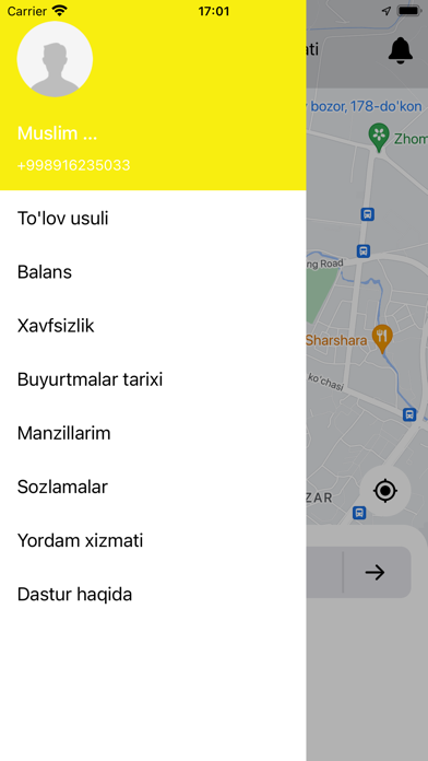 Allo Taxi Screenshot