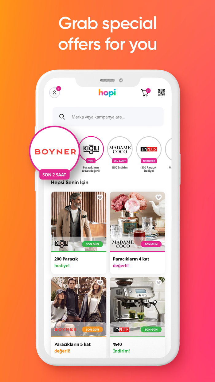 Hopi - App of Shopping