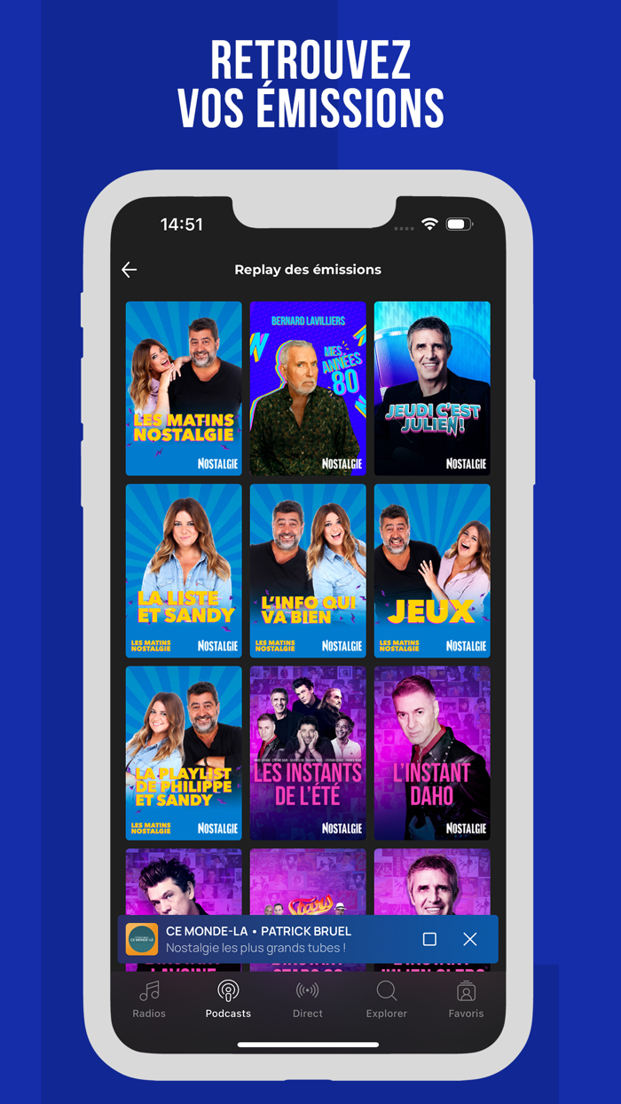 Nostalgie  Radios and Podcasts