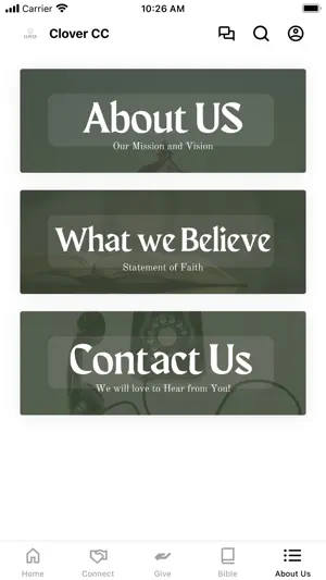 Clover Community Church screenshot 3