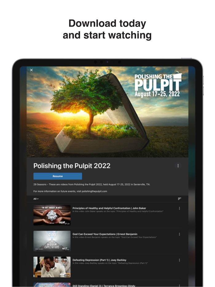 Polishing the Pulpit 365