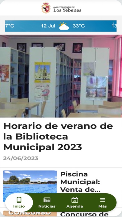 Ayuntamiento de Los Yébenes Screenshot