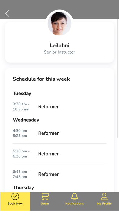 Form & Movement Pilates Screenshot
