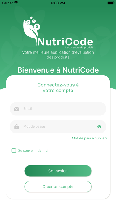 NutriCode Screenshot