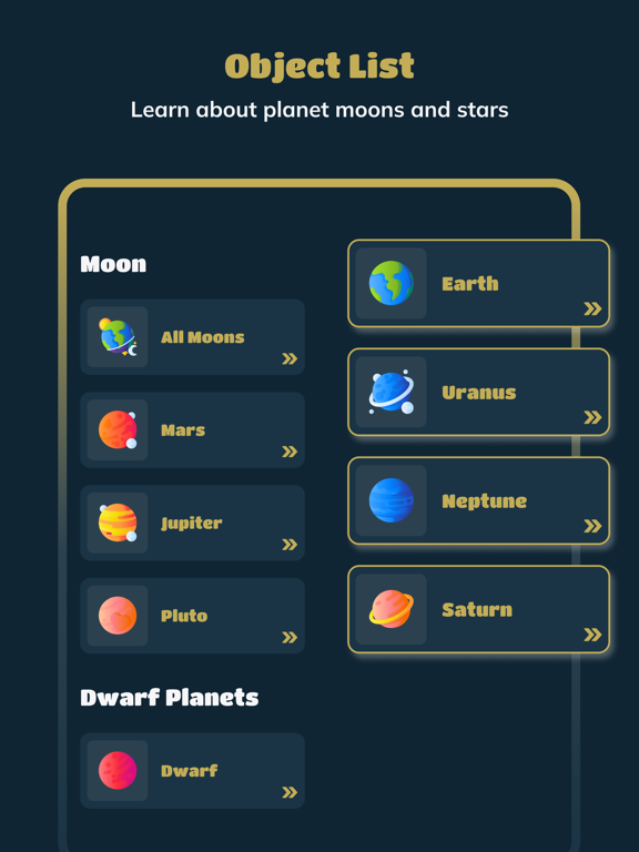Skyview : Explore Universe iPad screenshot 4 - Education app