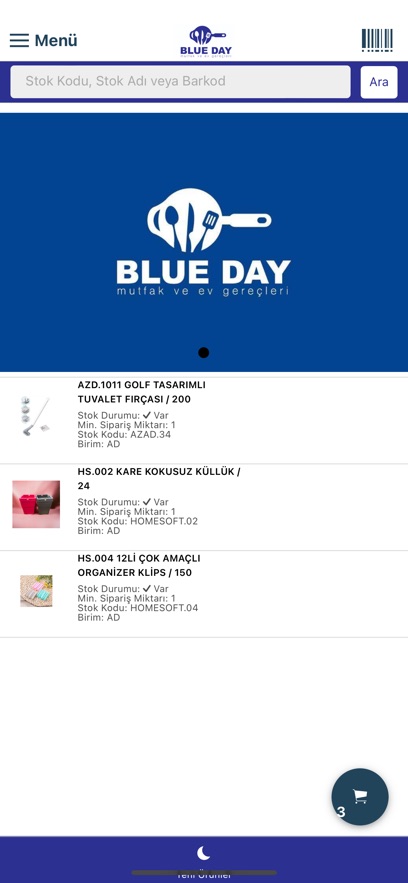 Blueday Mutfak B2B