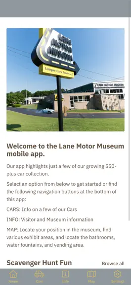 Game screenshot Lane Motor Museum Mobile App mod apk
