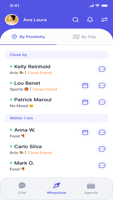 WhosClose Screenshot