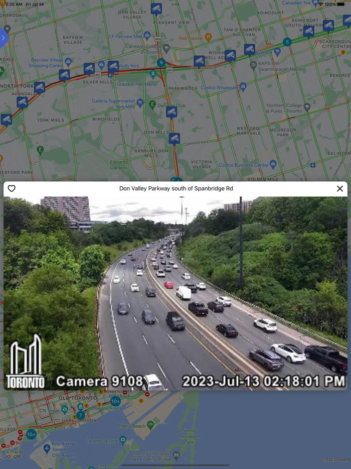 Live Traffic - Toronto