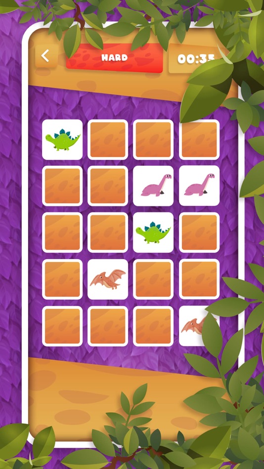 #5. Dinosaur memory Concentration (iOS) 由: Landay Apps