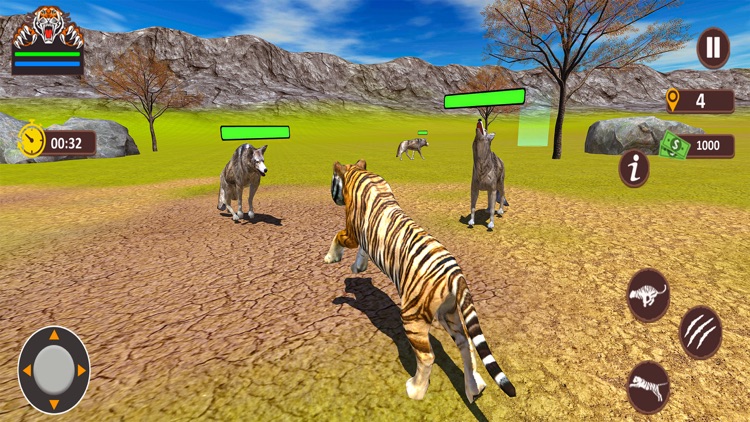 Tiger Simulator Wild Animal 3D screenshot-3