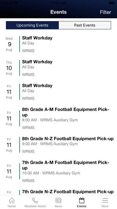 Eanes ISD Screenshot