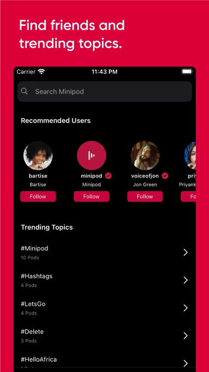 Minipod: Speak Your Mind screenshot-6