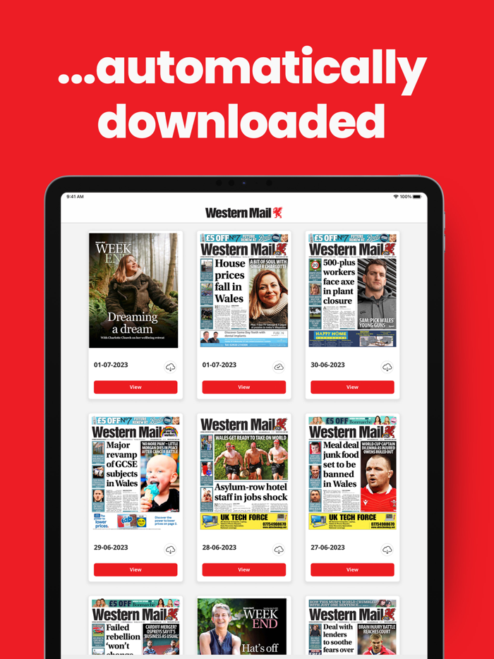 Western Mail Newspaper