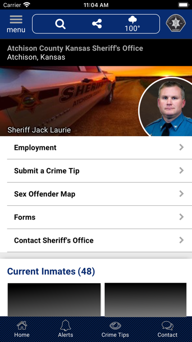 Atchison County KS Sheriff Screenshot