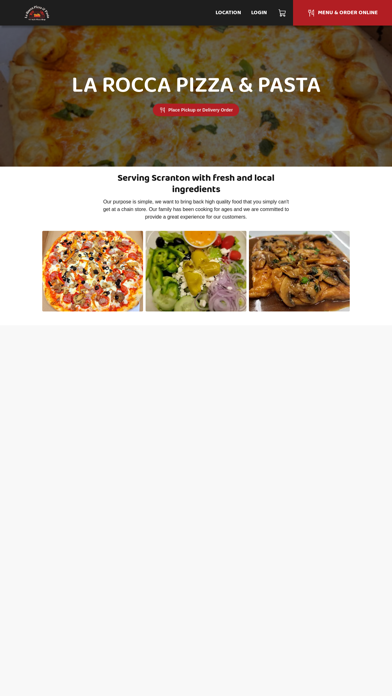 La Rocca Pizza & Pasta Screenshot