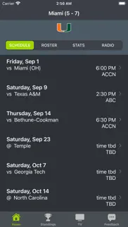 miami hurricanes football iphone screenshot 1