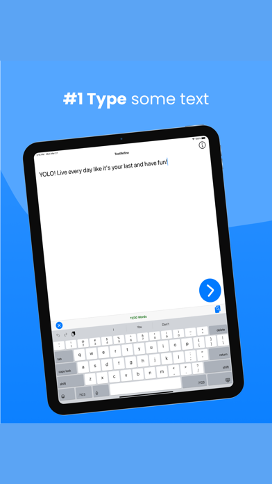 Text Refine Message Editor Screenshot