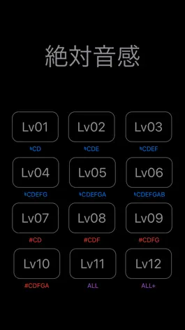 Game screenshot 絶対音感チェッカー mod apk