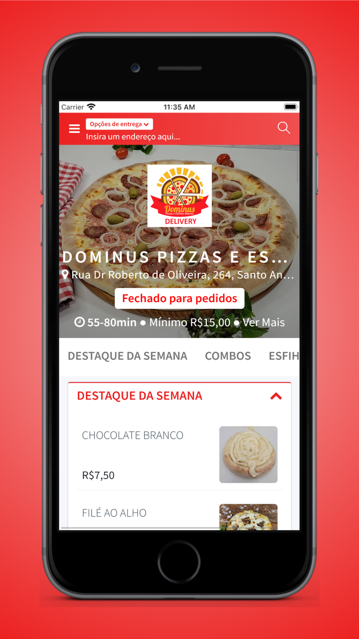 Dominus Pizzas e Esfihas