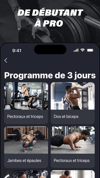 Screenshot #2 pour GoGYM: Entraînements|Exercices