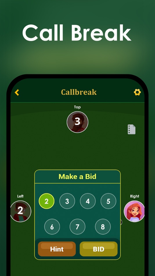 #3. Call Bridge Call Break offline (iOS) 由: Dynamite Games Studio