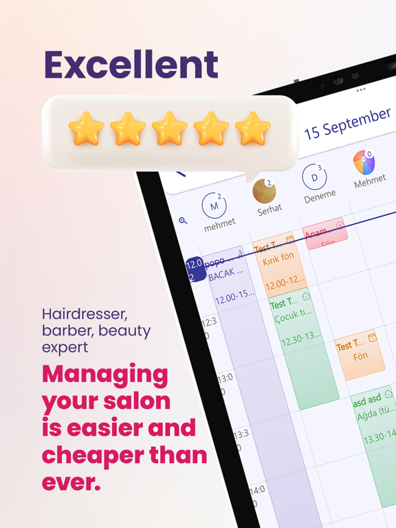 Screenshot #4 pour Salon Management:SchedulingApp