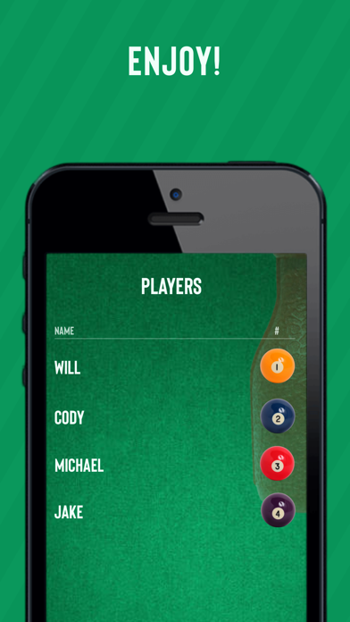 Kelly Pool Number Generator Screenshot