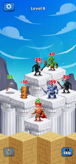 Game screenshot Hero Stack Tower Wars apk