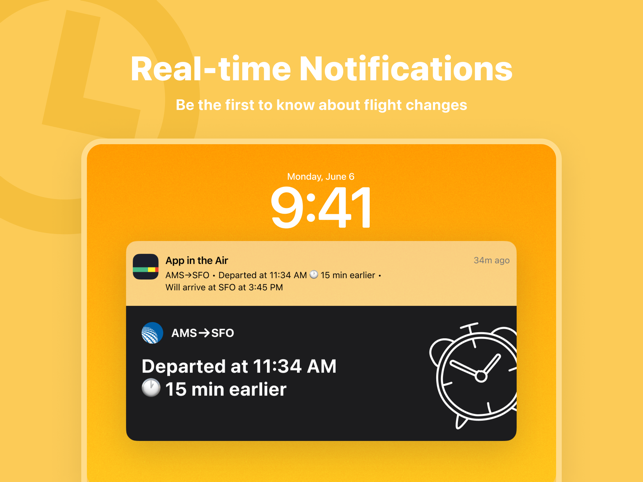 ‎App in the Air: Flights Hotels Screenshot