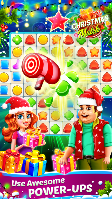 Christmas Match 3 game Screenshot