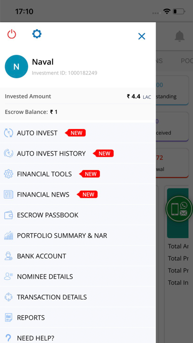 Faircent - P2P Investment Screenshot