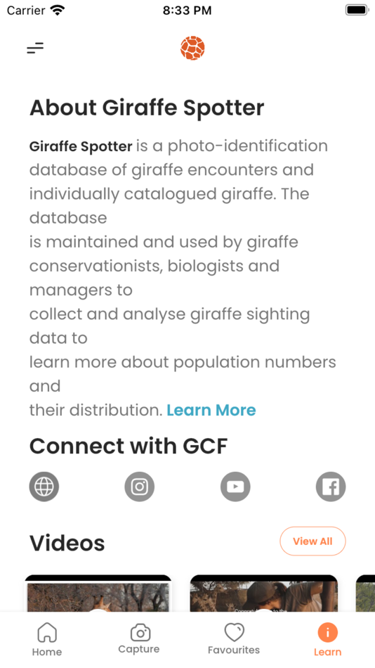 #1. GiraffeSpotter (iOS) 由: Syntax LTD