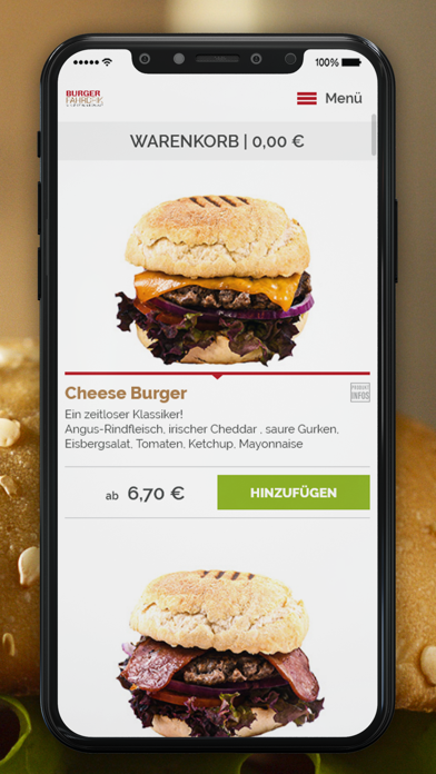 Burgerfahrbrik Screenshot