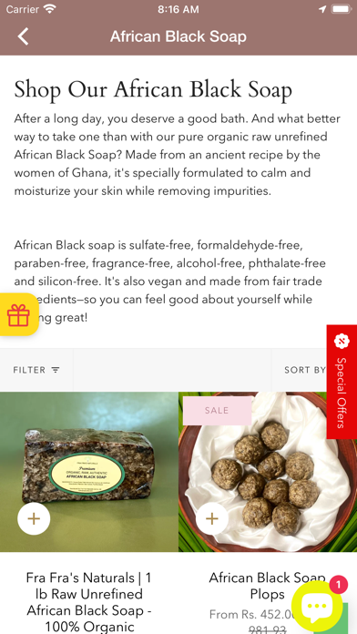 Fra Fra's Naturals: Skin Care Screenshot