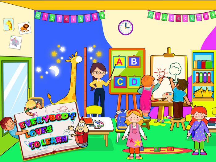 My Home Town School Life