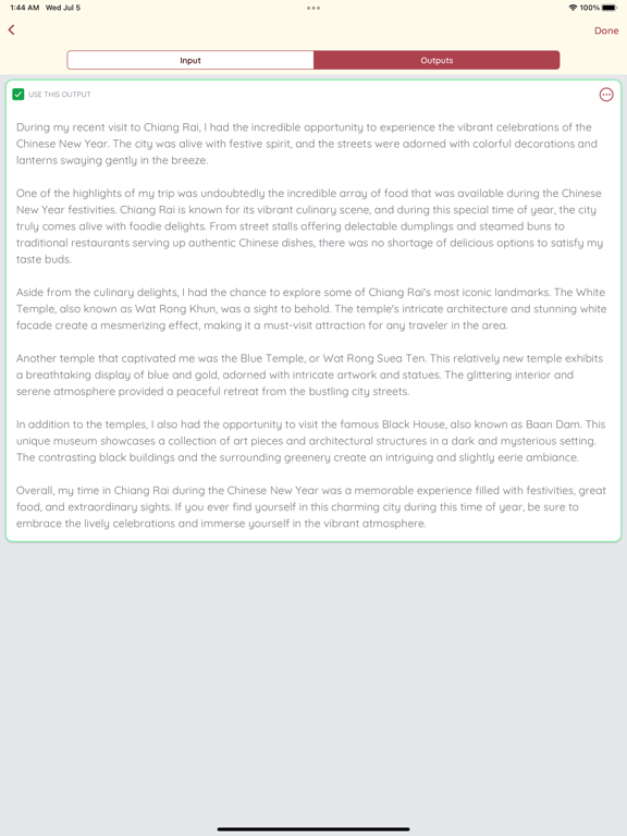 Journl - Smart Blogging iPad screenshot
